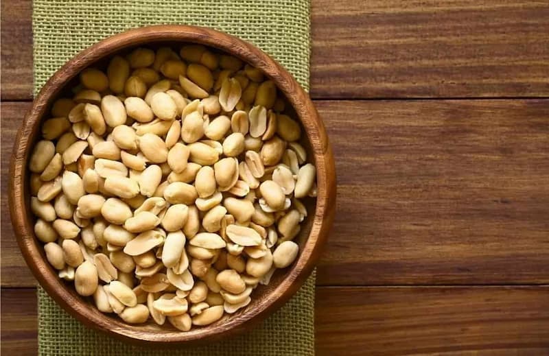 بادام زمینی در تهران؛ خشکبار بدون پوست دارویی درمانی B1