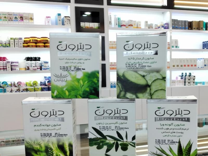 صابون دیترون انتی اکنه؛ آنتی باکتریال ضد قارچی حاوی ویتامین A E