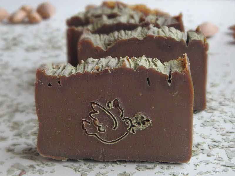 صابون ضد جوش علاج؛ ارگانیک استرلیزه (بومادران آویشن بابونه) لایه بردار