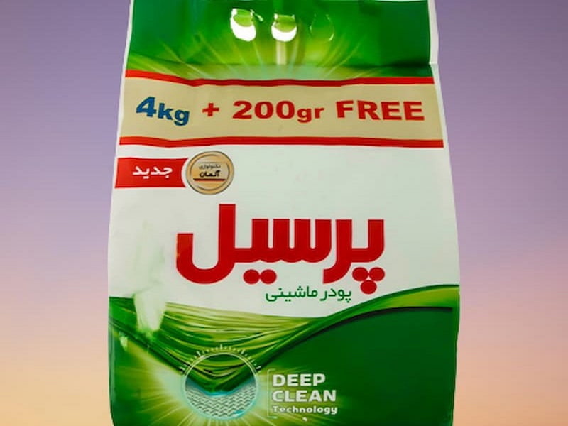 پودر لباسشویی پرسیل 10 کیلویی؛ صنعتی حاوی آلکین سولفات سازنده آلمان شرکت Henkel