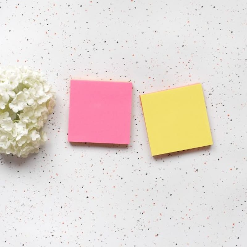 دفترچه یادداشت چسب دار؛ رویه نمد طرح سنتی دانش آموزی سایز a6