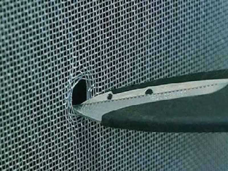 توری فلزی پنجره؛ لوزی مربعی ضد زنگ قابلیت انعطاف پذیری Metal