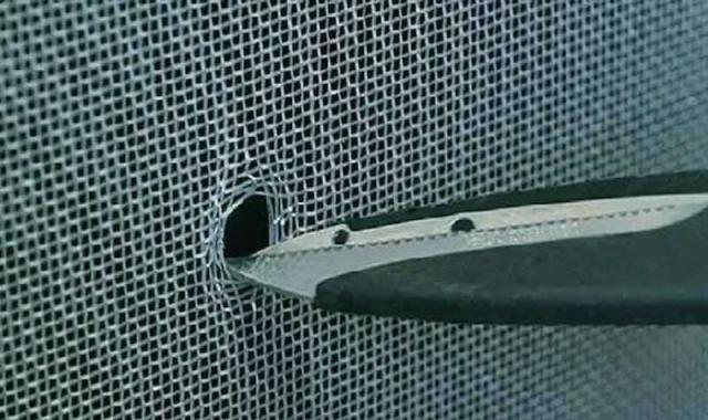 توری فلزی پنجره؛ لوزی مربعی ضد زنگ قابلیت انعطاف پذیری Metal