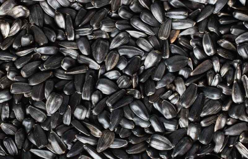 تخمه آفتابگردان خام چینی؛ بوداده نمکی لیمویی فسفر منگز سفید Black