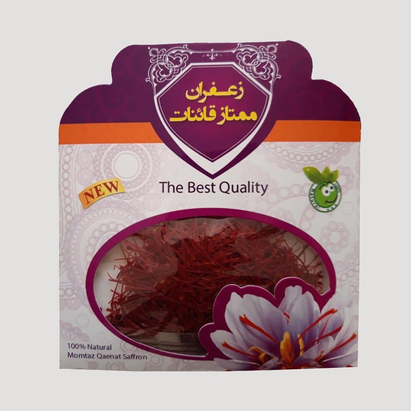 زعفران سرگل قائنات یک گرمی؛ ادویه طبع گرم خشک Saffron