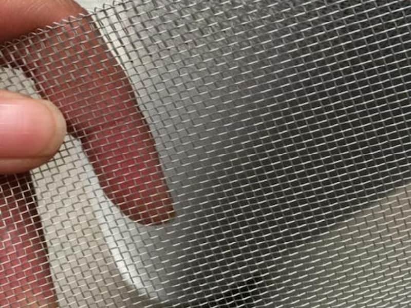 توری فلزی قفسه؛ مربعی  ضد زنگ دارای قابلیت انعطاف‌پذیری Metal