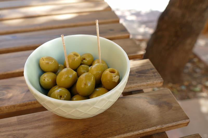 زیتون کنسروی بدون هسته؛ ارگانیک خام سبز (متوسط درشت) فله ای