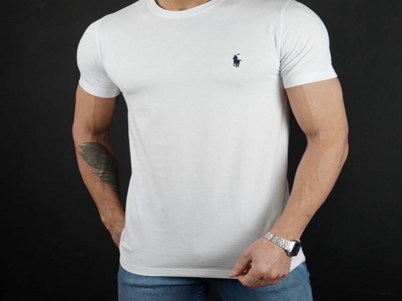 تیشرت مردانه مارک پولو؛ نخ پنبه جودن سایز (L XL) دکمه ای