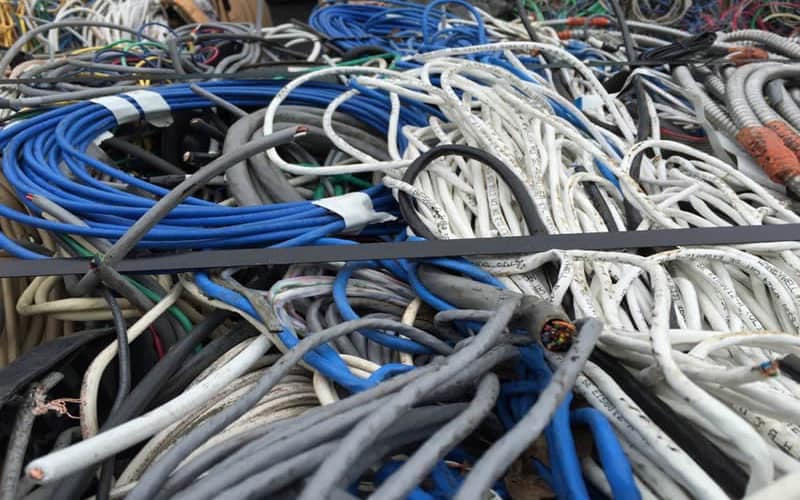 سیم کابل خراسان؛ مس آلومینیوم فشا قوی 3 رنگ سفید زرد قرمز