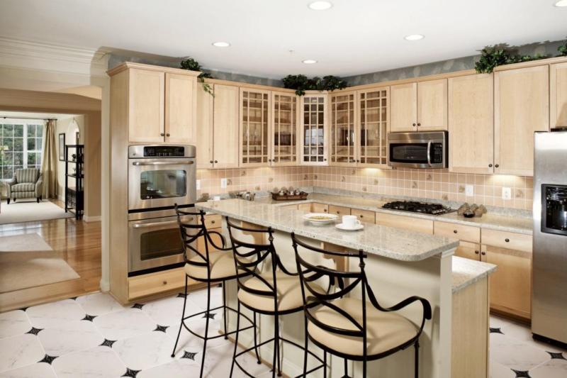 کاشی کف آشپزخانه؛ نقش برجسته نصب آسان ضد ضربه Kitchen