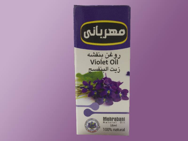 روغن بنفشه مهربانی؛ سبز زرد سیاه (ویژگی) ارگانیک طبیعی 500 سی سی