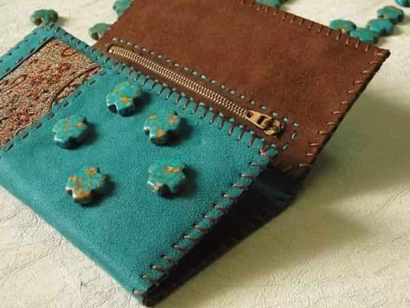 کیف پول سنتی زنانه؛ استحکام بالا 2 نوع دستی ماشینی پلی استر Traditional