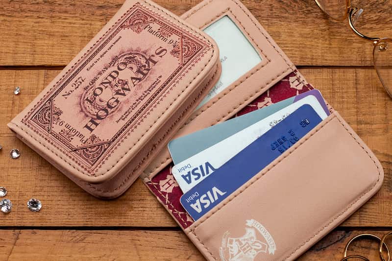 کیف پول تبلتی؛ ساده فانتزی 3 رنگ نوک مدادی صورتی آبی