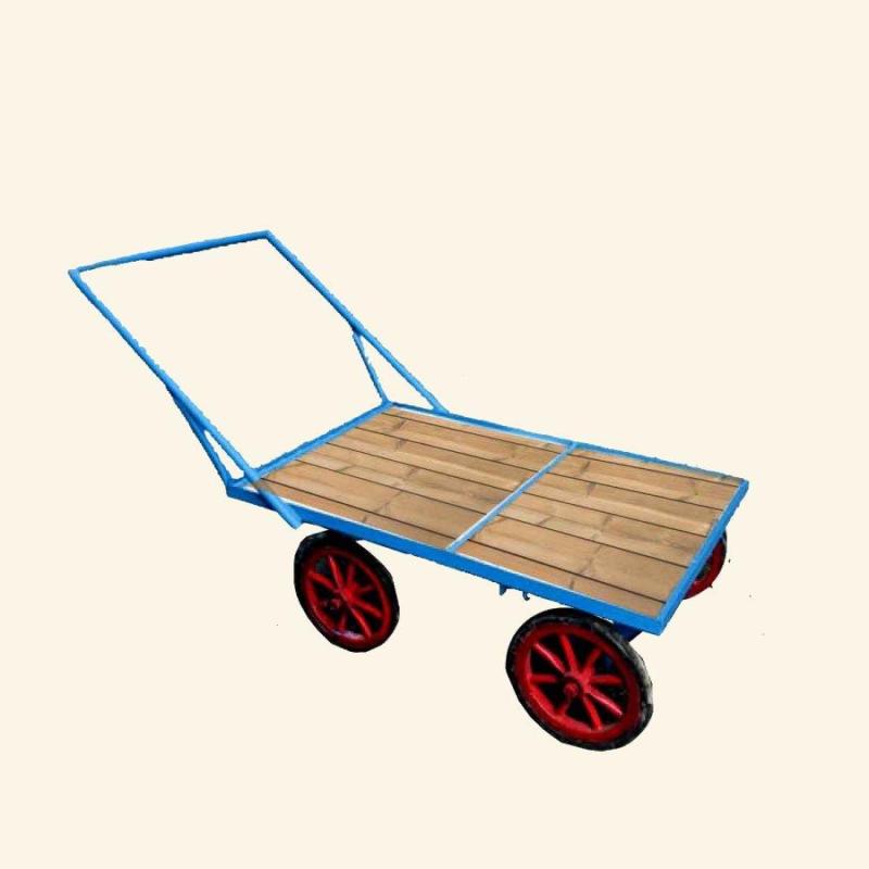 چهار چرخ باربری؛ حمل قطعات سنگین دستی برقی freight