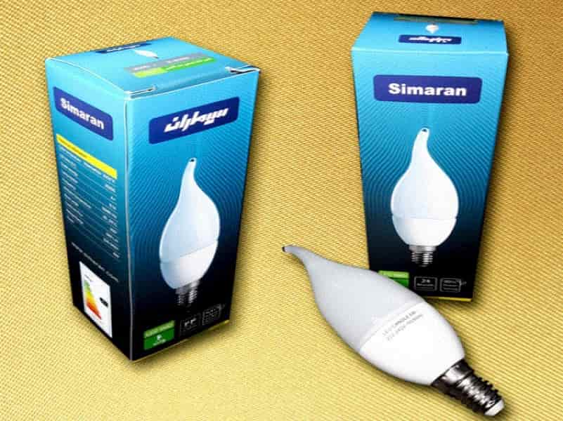 لامپ شمعی سیماران؛ استوانه کوچک بزرگ 10 هزار ساعت بازده روشنایی بالا