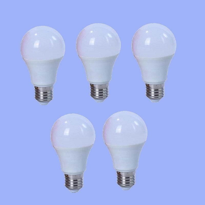 لامپ مهتابی 9 وات؛ آلومینیومی روکش پلاستیکی زاویه 180 درجه