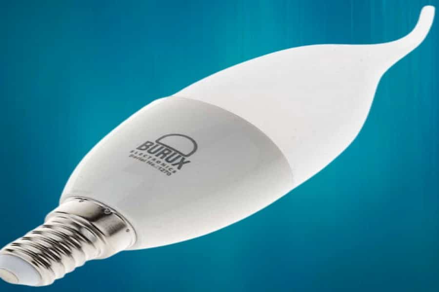 لامپ شمعی بروکس؛ مقاوم 2 نور آفتابی مهتابی عدم اشعه مضر Lamp