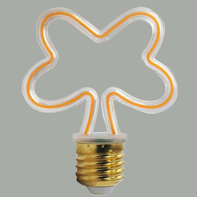 لامپ طرح دار؛ حبابی کم مصرف نورپردازی 2 دسته فیلامنتی ادیسونی