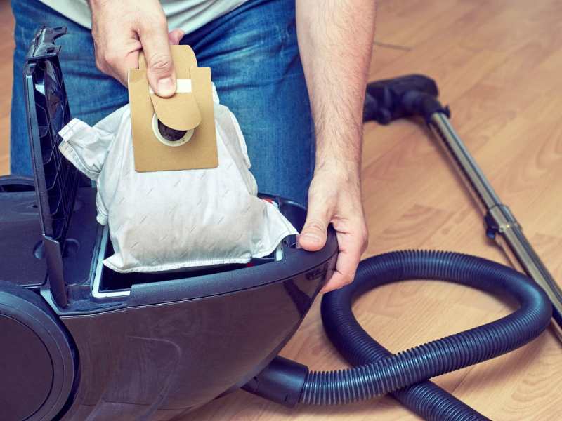 کیسه یکبارمصرف جاروبرقی؛ بوش سامسونگ (1 3) لایه پلاستیکی کاغذی