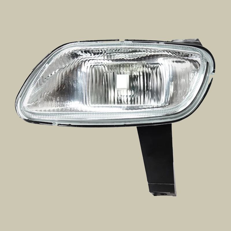 لامپ مه شکن پارس؛ یخی سفینه ای 2 رنگ سفید طلایی گرد اشکی حبابی