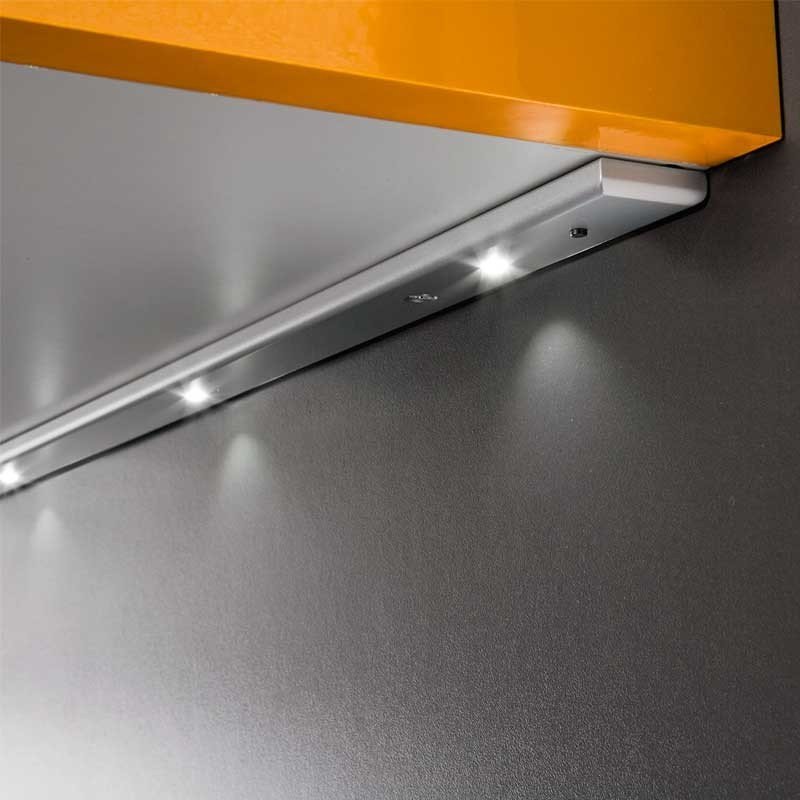 لامپ مهتابی زیر کابینتی؛ فلورنت ال ای دی 9 وات مشکی فلورسنت باریک T5