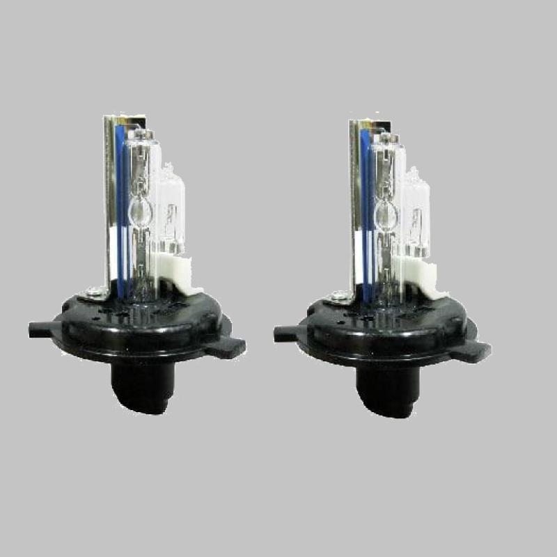 لامپ زنون ماشین پراید؛ الکترود سفید بدون رنگ H4