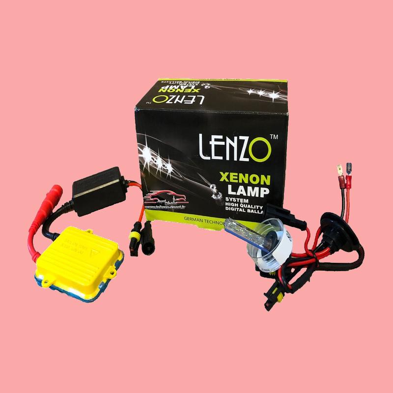 لامپ زنون لنزو؛ طول عمر بالا نور شفاف 35 وات