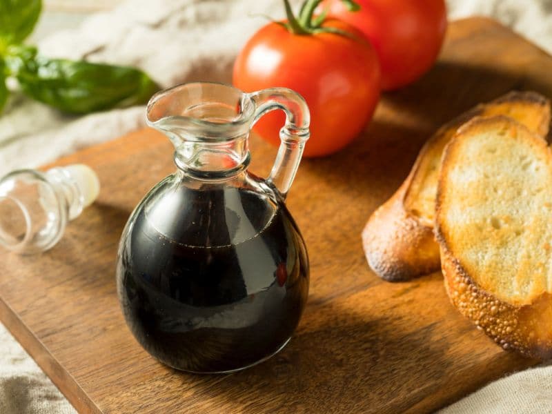 سرکه سیاه؛ آنتی اکسیدان (انگور گندم ذرت) ارگانیک غذا سالاد Black