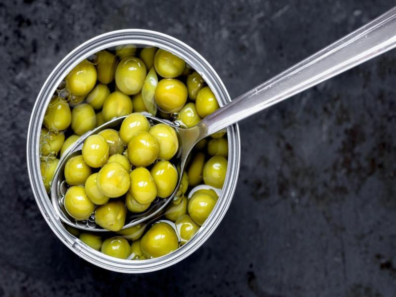 نخود فرنگی کنسرو خانگی؛ مصارف پخت (غذا سالاد) خوشمزه 0/5 کیلویی