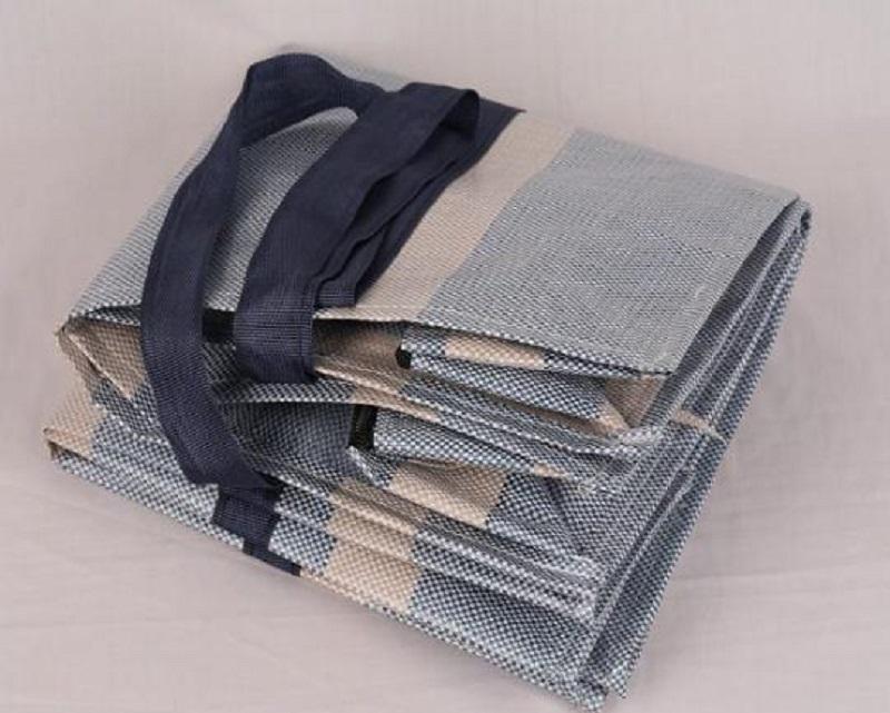 گونی زیپ دار؛ پارچه ای کفی سه بعدی پلاستیکی sack