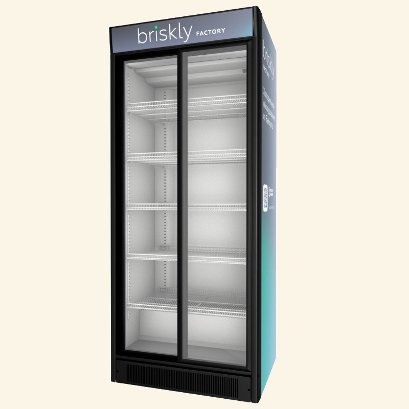 یخچال فریزر ایستاده تک درب؛ ساده 2 رنگ آبی سفید