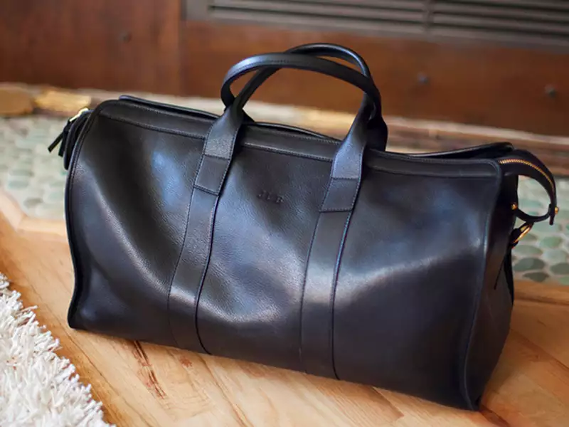 کیف چرم حکاکی شده جدید؛ ماندگاری بالا (نرم لطیف) طبیعی