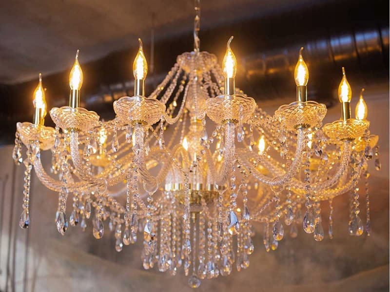 قیمت و خرید لامپ اشکی شمعی لوستر + فروش ارزان
