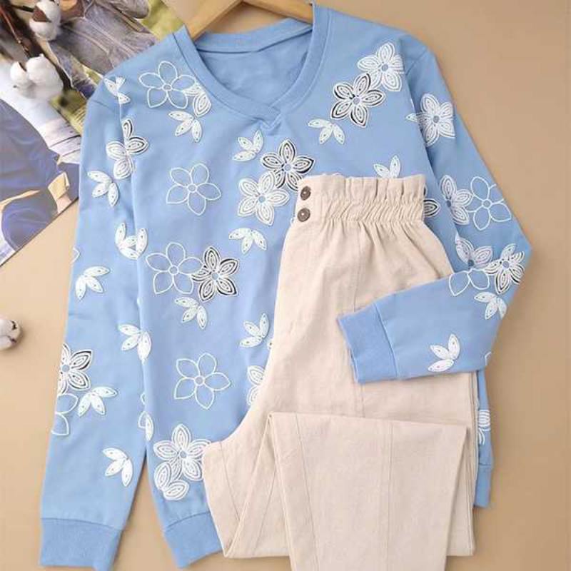 قیمت و خرید بلوز زنانه خانگی شیک + فروش ارزان