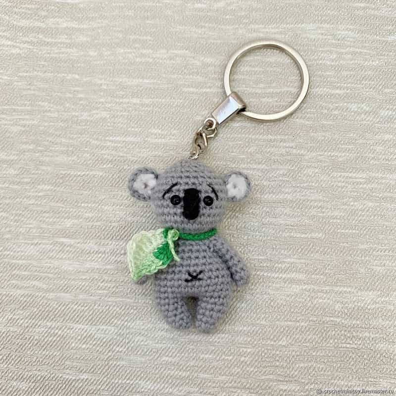 جاکلیدی قلاب بافی عروسکی | خرید با قیمت ارزان