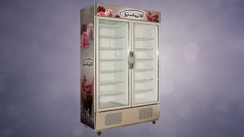 یخچال ایستاده نوشابه الکترواستیل؛ بدون ایجاد برفک تك درب ٢ درب