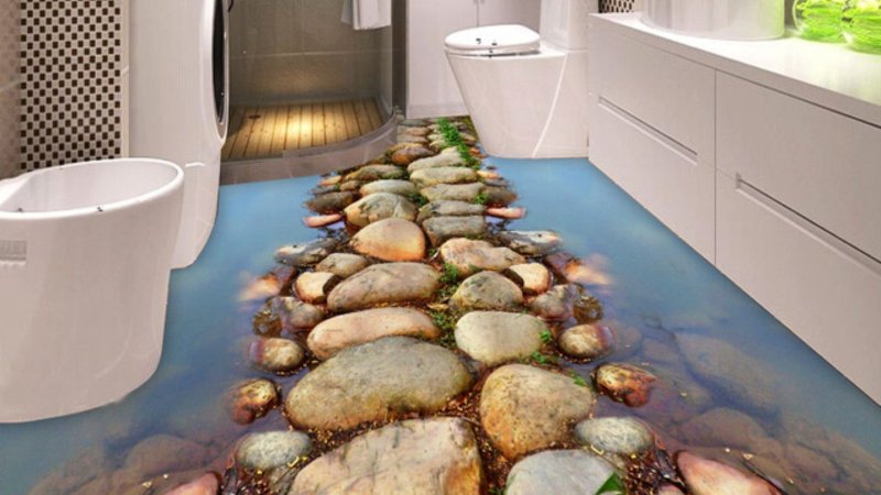 خرید سرامیک کف سرویس بهداشتی سه بعدی با قیمت استثنایی