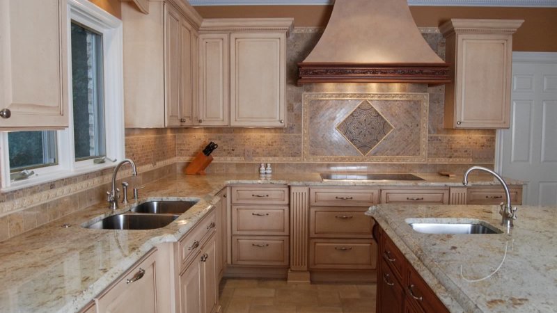 خرید کاشی آنتیک بین کابینت + قیمت عالی