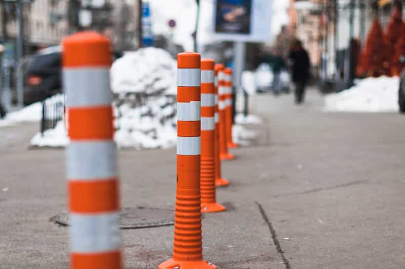 خرید و قیمت انواع استوانه پلاستیکی ترافیکی