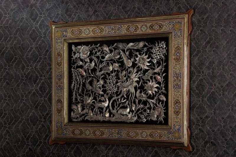 خرید  قاب گل نقره اصفهان با قیمت استثنایی