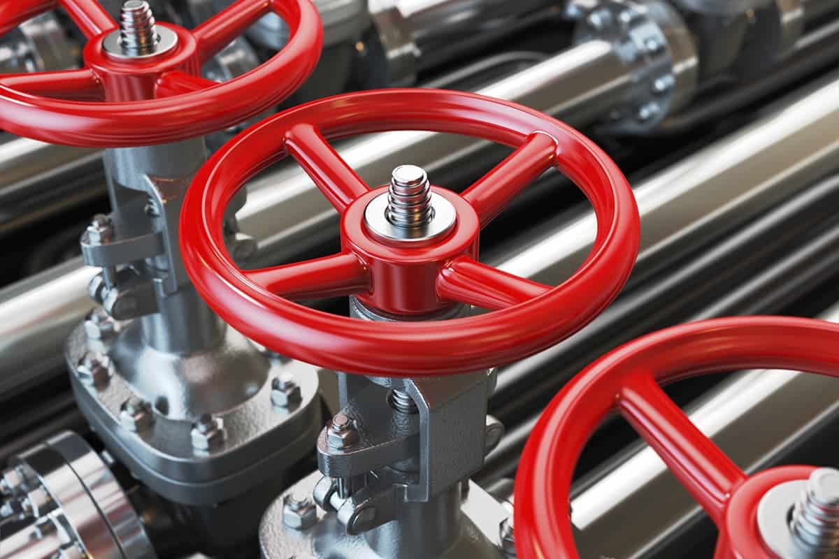 خرید شیر فلکه سوزنی فلنج دار + بهترین قیمت