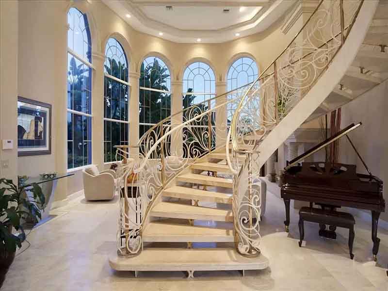 خرید سنگ پله گرد دوبلکس + قیمت عالی