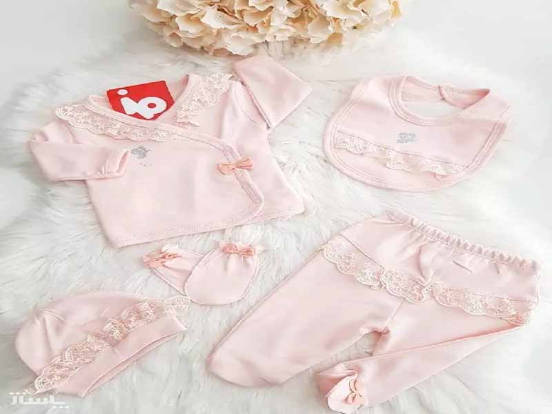 خرید لباس نوزادی دخترانه سایز صفر + بهترین قیمت