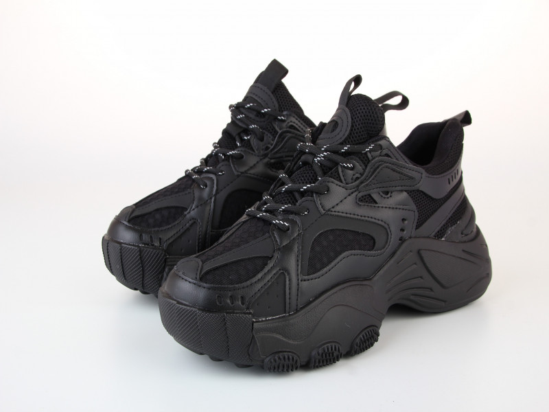 خرید کفش اسپرت دخترانه مشکی + بهترین قیمت