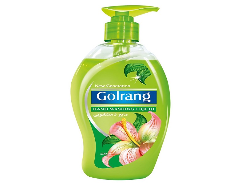 خرید و قیمت انواع صابون مایع گلرنگ
