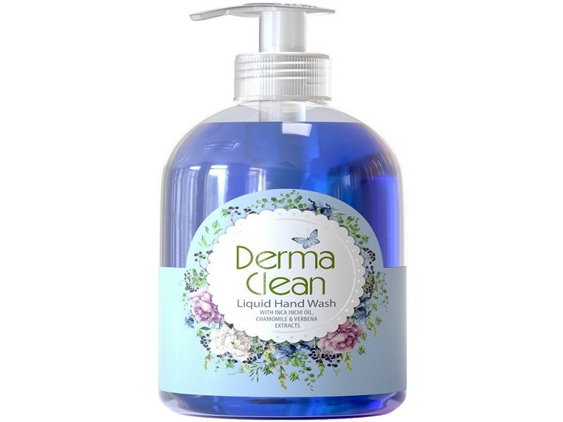 خرید و قیمت مایع دستشویی درماکلین آبی