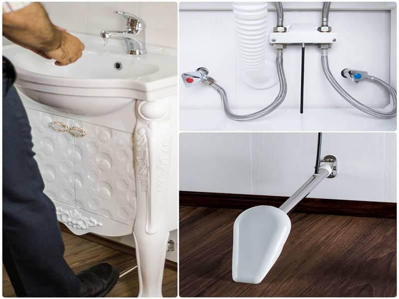 خرید و قیمت روز شیر پدالی روشویی