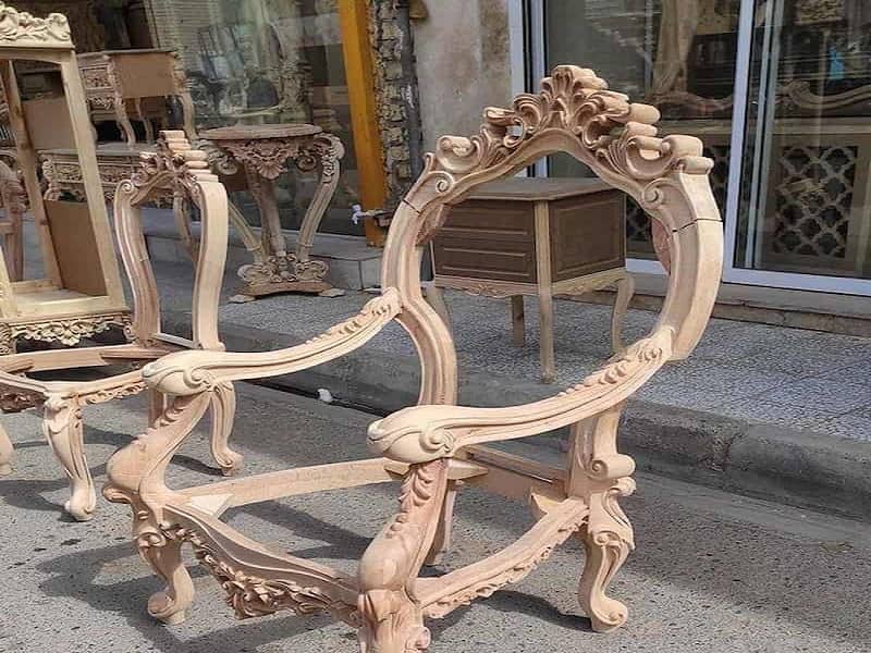 خرید و قیمت کلاف خام مبل لگنی