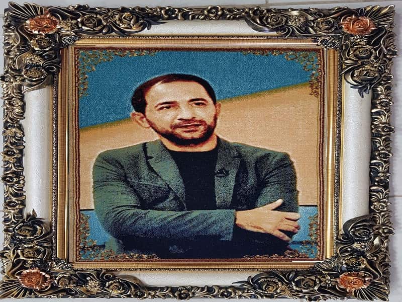 خرید و قیمت تابلو فرش چهره ریحان