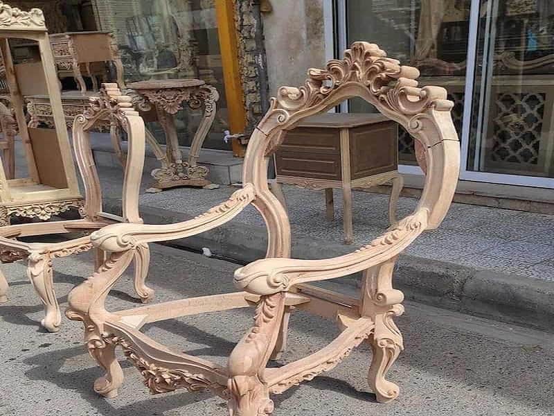 خرید کلاف خام مبل کویین با قیمت استثنایی